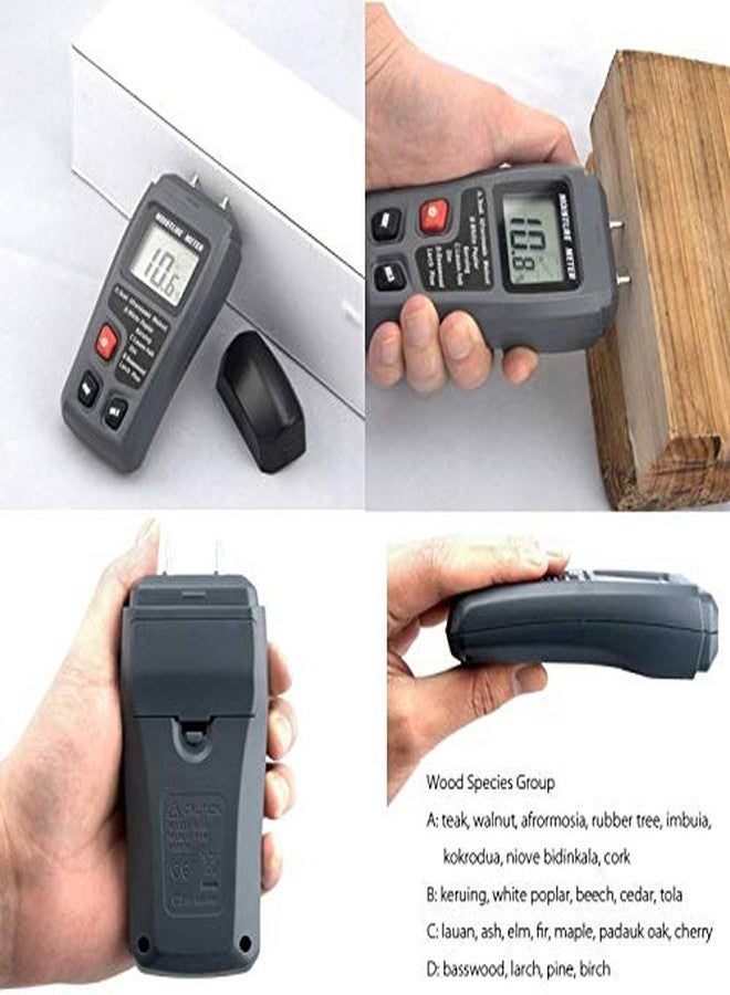 MCP Wood Logs Digital Humidity Moisture Meter - Image 4